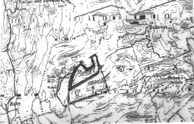 Sion Hill map